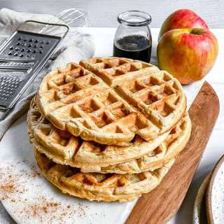 Apple Cinnamon Waffles