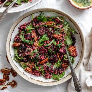 Roasted Beet and Quinoa Salad