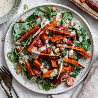 Sweet Potato and Kale Salad