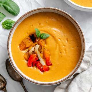 Butternut Squash Red Pepper Soup
