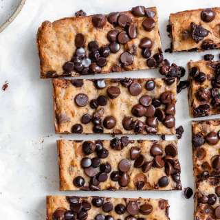 Banana and Chocolate Chip Bars
