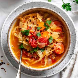 Vegan Cabbage Soup [Stove, IP, Crockpot]