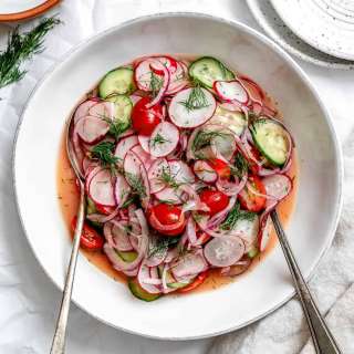 Cucumber Radish Salad