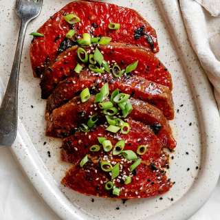 Watermelon Tuna [sashimi + steaks]