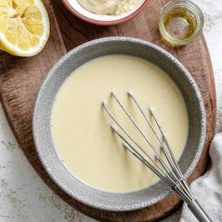 Easy Hummus Dressing