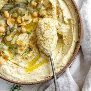 Dill Pickle Hummus