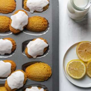 
Gluten Free Lemon Madeleines