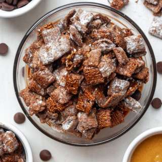 
Vegan Puppy Chow (Muddy Buddies)