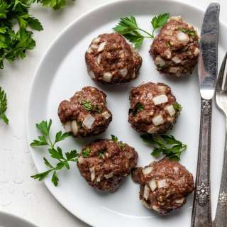 
AIP Meatballs Without Eggs (No Breadcrumbs)