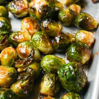 
Honey Sriracha Brussels Sprouts