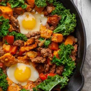
Whole30 Breakfast Hash with Sweet Potatoes