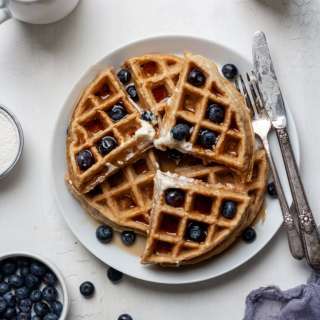 
Easy Cassava Flour Waffles (Paleo, Grain Free)