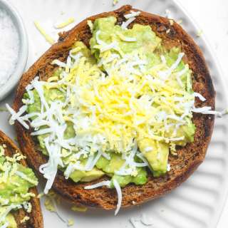 
Grated Egg Avocado Toast