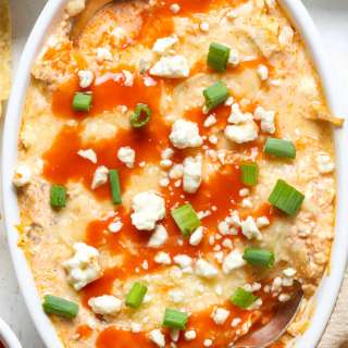 
Healthy Buffalo Chicken Dip
