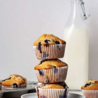 
Gluten Free Dairy Free Blueberry Muffins