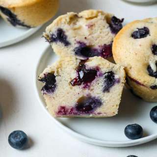
Vegan Blueberry Muffins