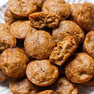 
Mini Banana Muffins