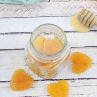 Homemade Honey Lemon Cough Drops