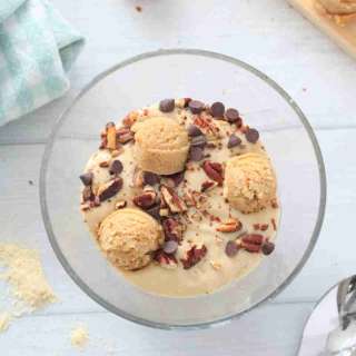 Cookie Dough Smoothie Bowl (High Protein)
