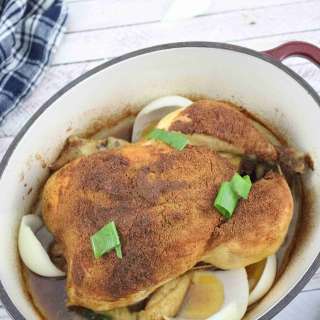 Juicy Dutch Oven Chicken