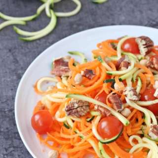 Raw Carrot And Zucchini Salad