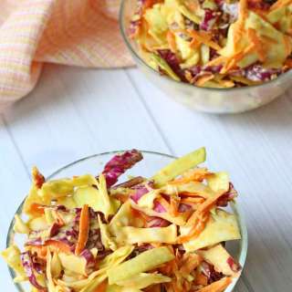 Dairy-Free Curried Coleslaw