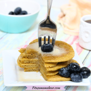 4 Ingredient Dairy-Free Protein Pancakes