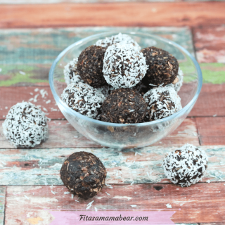 Coconut Chocolate Date Balls Recipe (dairy & gluten-free)