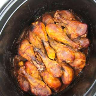 Crockpot BBQ Chicken Legs (Gluten-Free)