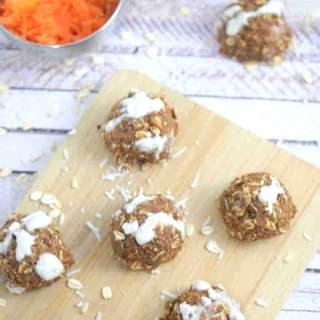 Low Calorie Carrot Cake Protein Balls