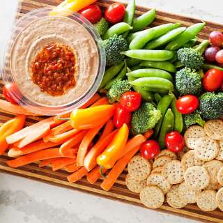 Hummus Antipasto Platter