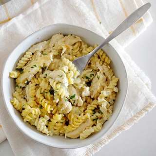 Salsa Verde Chicken Pasta