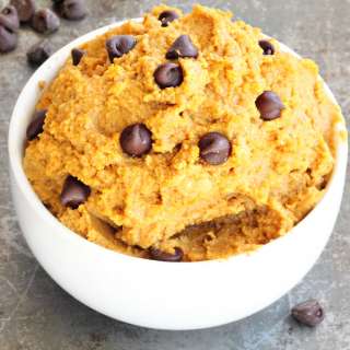 Healthy Snack: Pumpkin Spice Cookie Dough Dip