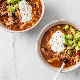 Slow Cooker Chicken Taco Soup