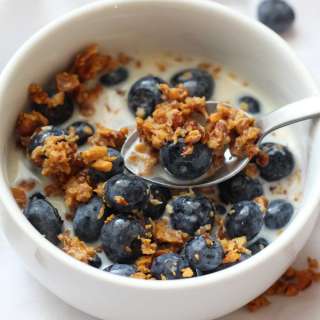Vanilla Nut Grain-Free Granola (Easy Recipe)