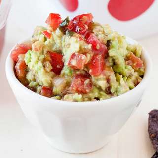 Easy Guacamole Recipe with Salsa