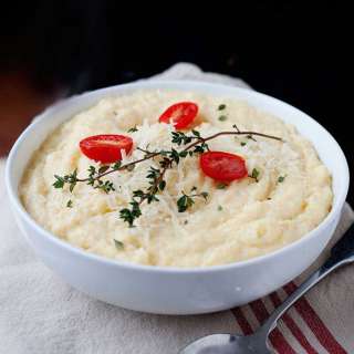 Simple Parmesan Polenta