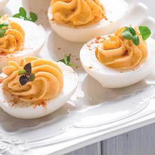 Cajun Deviled Eggs