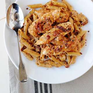 Sun Dried Tomato Chicken Pasta