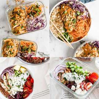 60+ Meal Prep Recipes for Lunch & Dinner