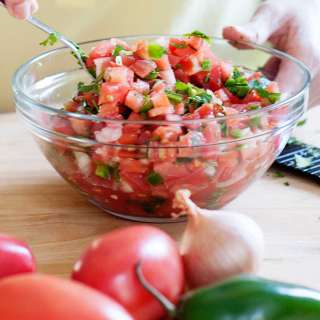 Homemade Pico de Gallo
