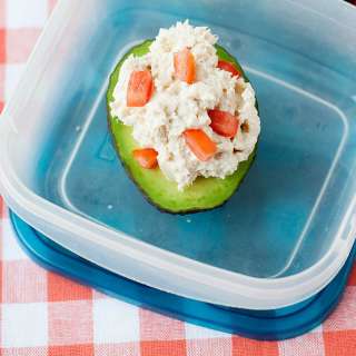 Healthy Chicken Salad Stuffed Avocado