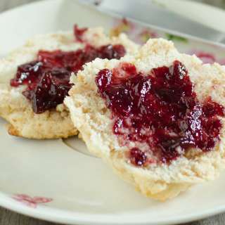 Peanut Butter and Jelly Scones