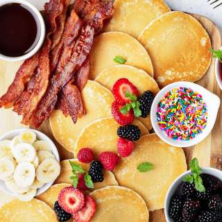 Pancake Bar Toppings & Ideas