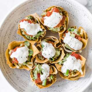 Easy Taco Cupcakes
