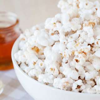 Cinnamon Popcorn with Honey Butter