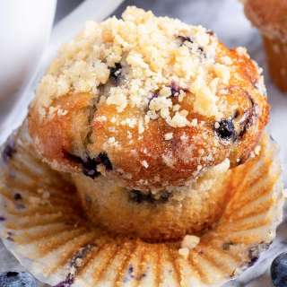 Blueberry Coffee Cake Muffins