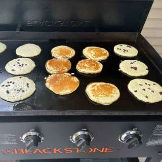 Fluffy Blackstone Pancakes