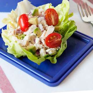 Cobb Salad Lettuce Wraps