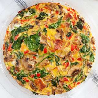 Bacon Spinach Frittata Recipe